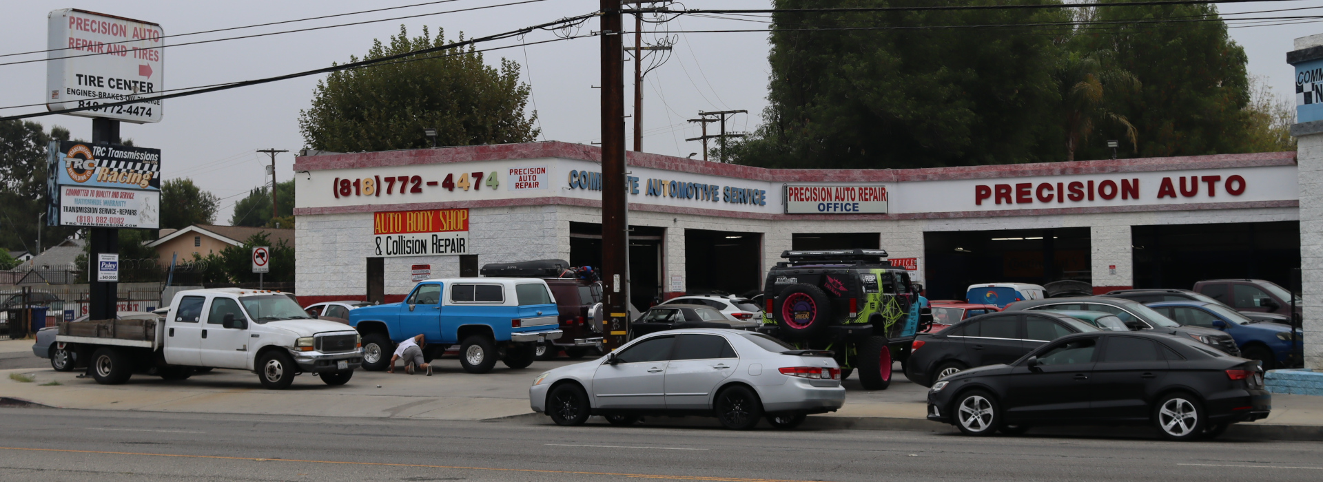 Precision Auto Repair and Tires home slider